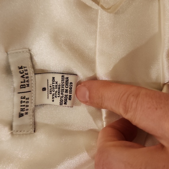 Strapless dress white house black market - Picture 3 of 3